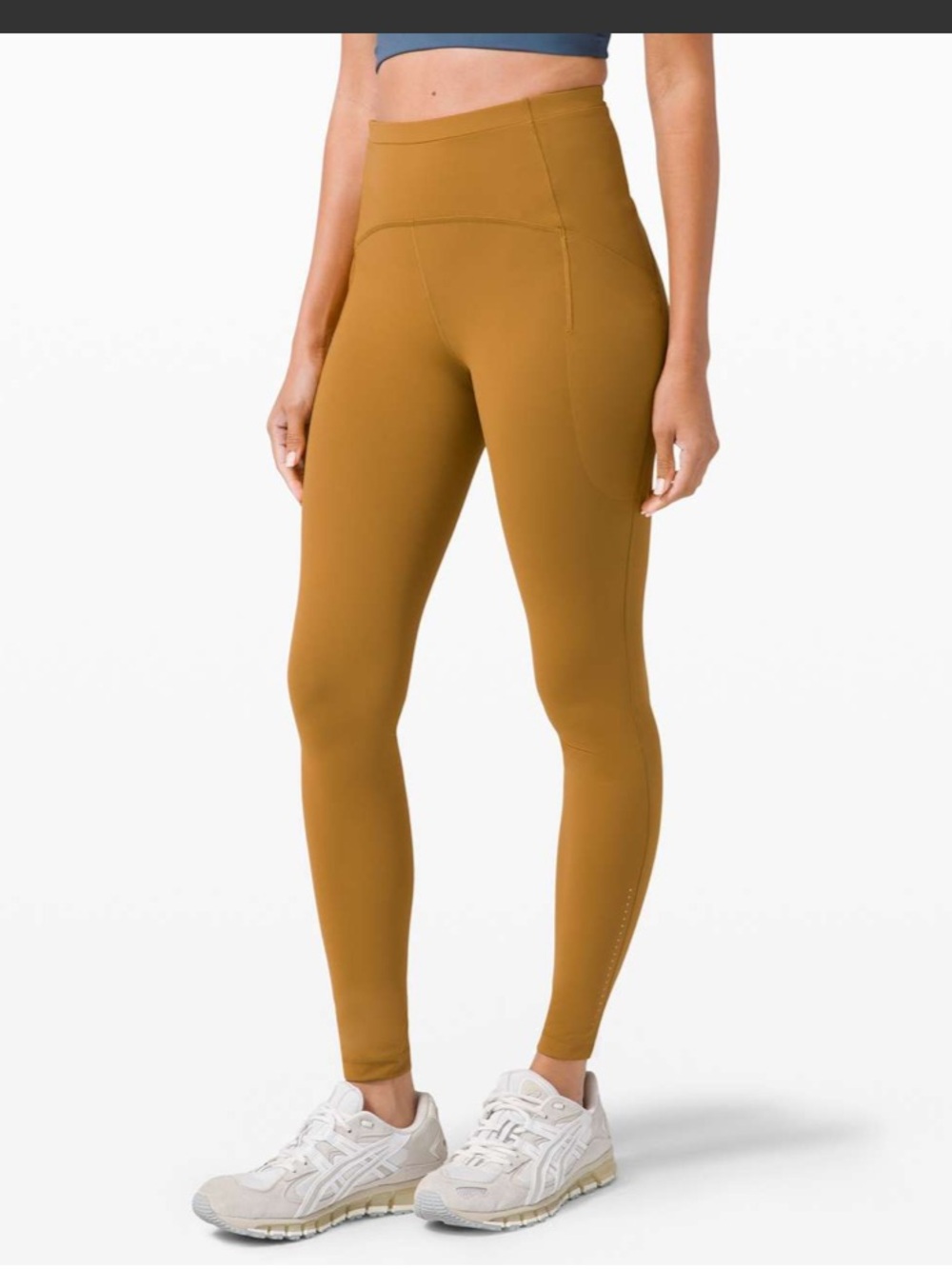 Like New- Lululemon- Size 12- HR Swift Speed- 28” - Spiced Bronze